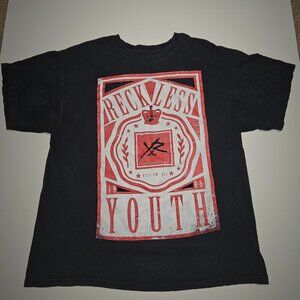 Men's Young & Reckless  T-Shirt- Size Large